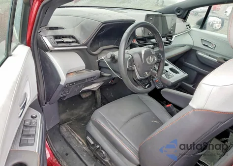 2023 Toyota Sienna Xse 7-Passenger z USA, uszkodzony, nr VIN 5TDDSKFC0PS074440